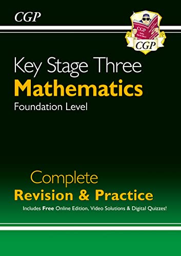 New KS3 Maths Complete Revision & Practice – Foundation (includes Online Edition, Videos & Quizzes) (CGP KS3 Revision & Practice) von Coordination Group Publications Ltd (CGP)
